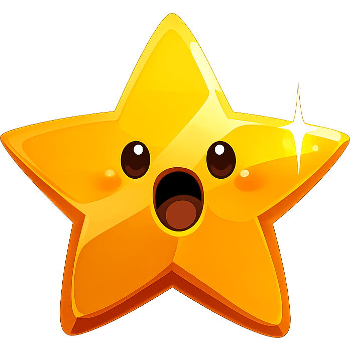 Star entering prize machine